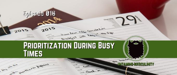 Episode 016 - Prioritization During Busy Times